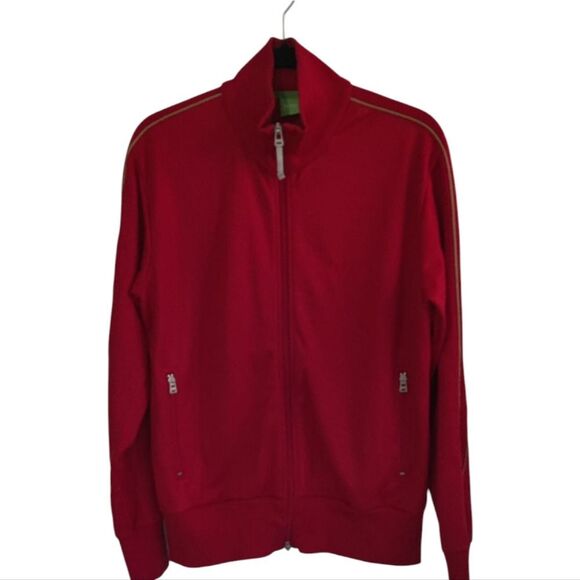 Hugo Boss Red Performance Track Sport Jacket Size L - Picture 5 of 14
